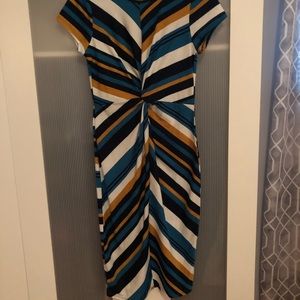 Gathered front dress